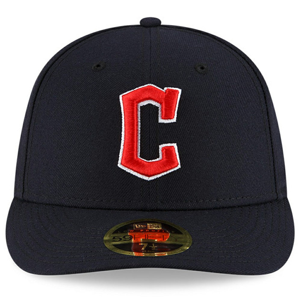 Cleveland Guardians New Era Authentic Collection On-Field Road Low Profile 59FIFTY Fitted Hat - Navy - New Era on Sale