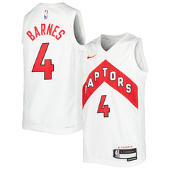 Scottie Barnes Toronto Raptors Youth Swingman Jersey Association Edition White | Nike online
