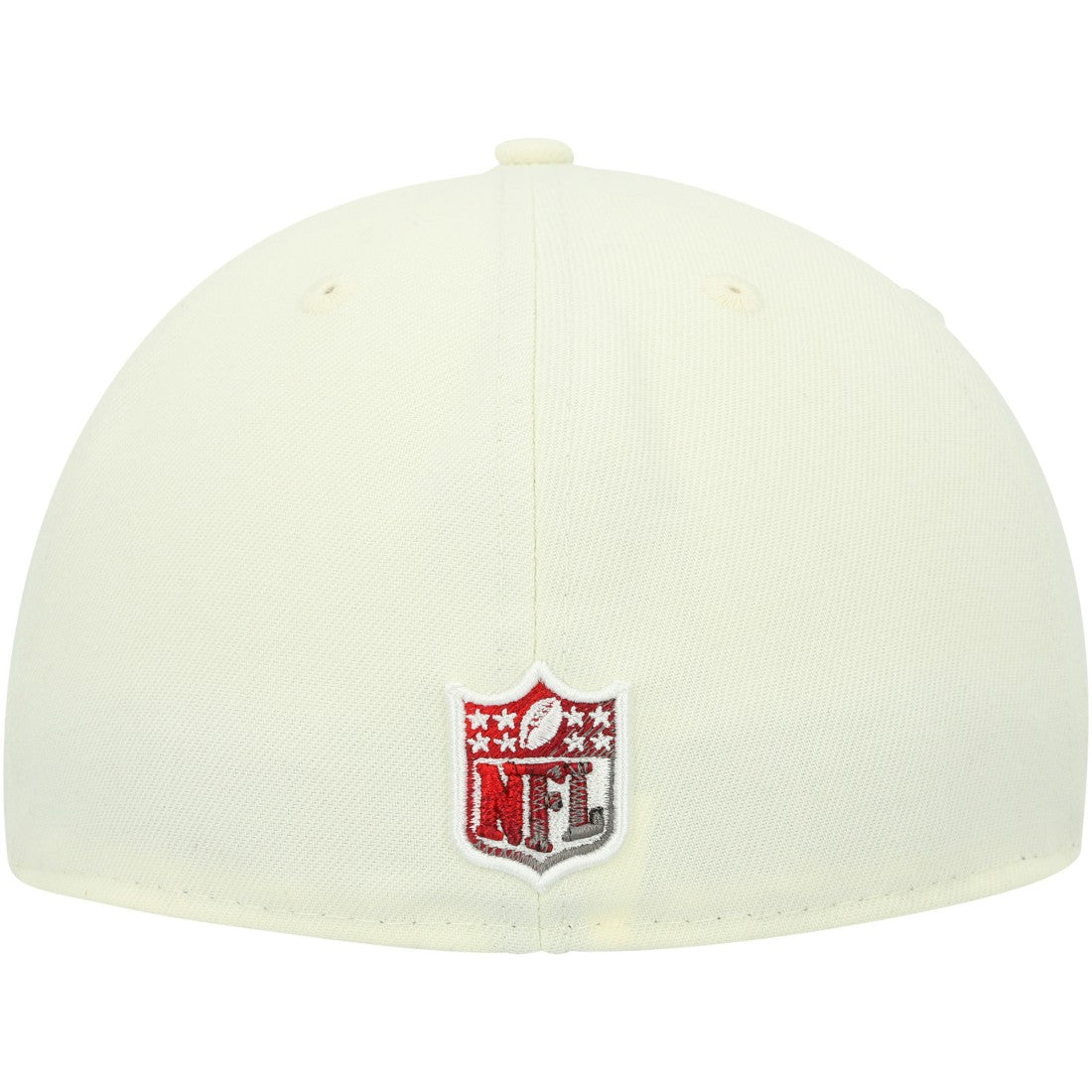 Tampa Bay Buccaneers New Era Chrome Color Dim 59FIFTY Fitted Hat Cream