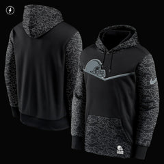 Nike Cleveland Browns RFLCTV Chevron Pullover Hoodie Black