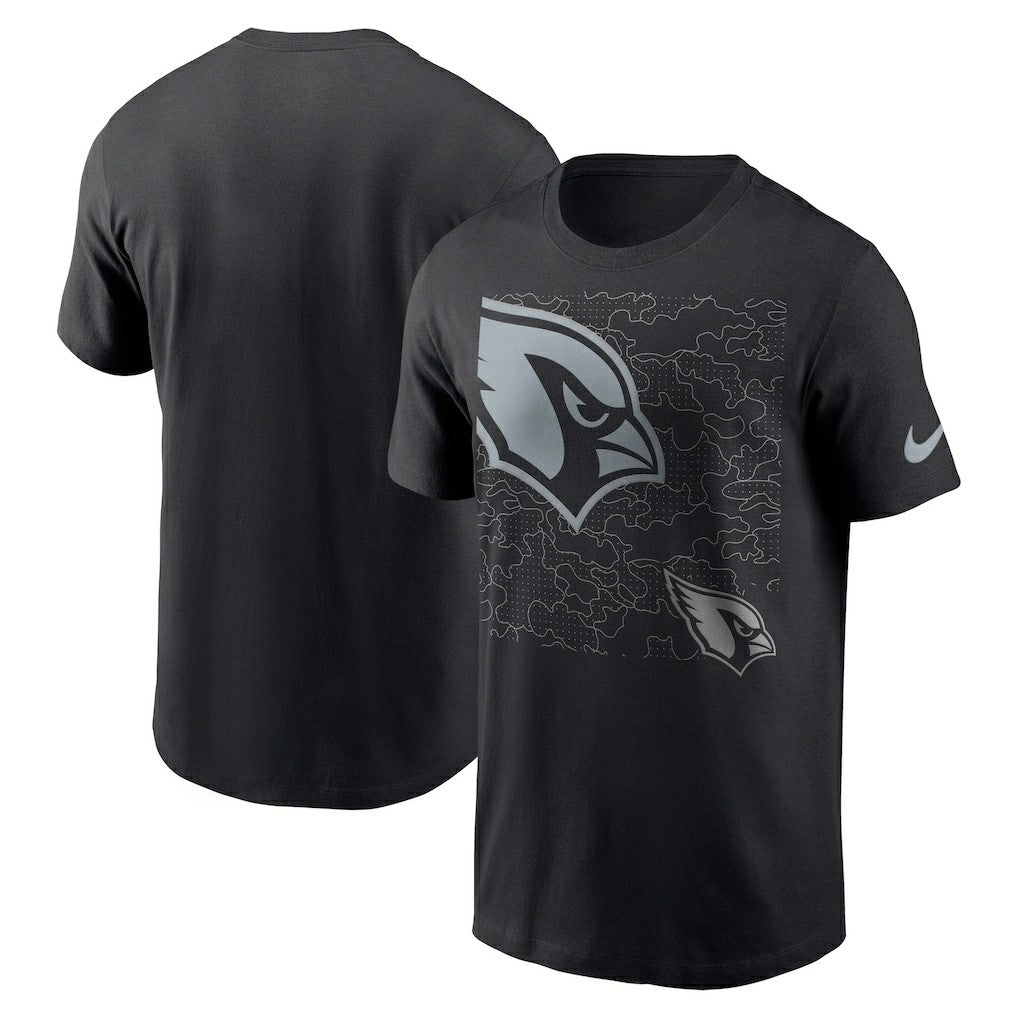 Nike Arizona Cardinals RFLCTV T-Shirt Black