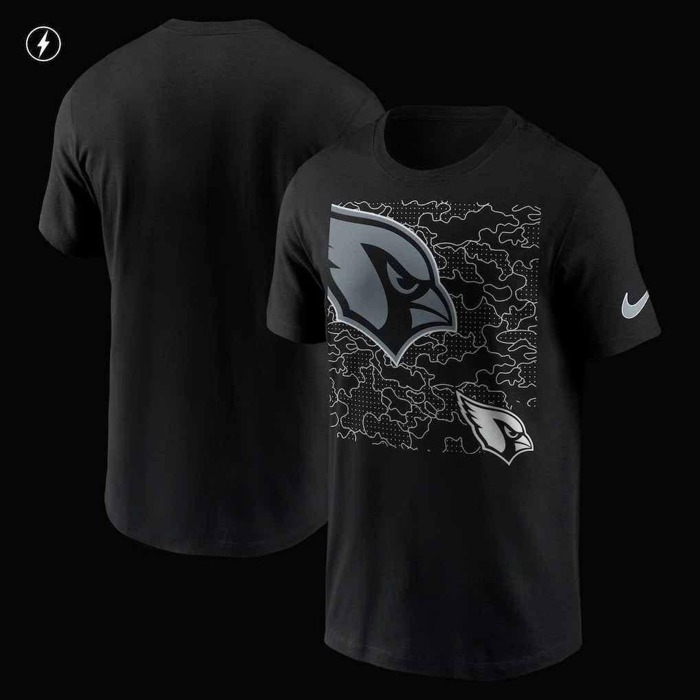 Nike Arizona Cardinals RFLCTV T-Shirt Black
