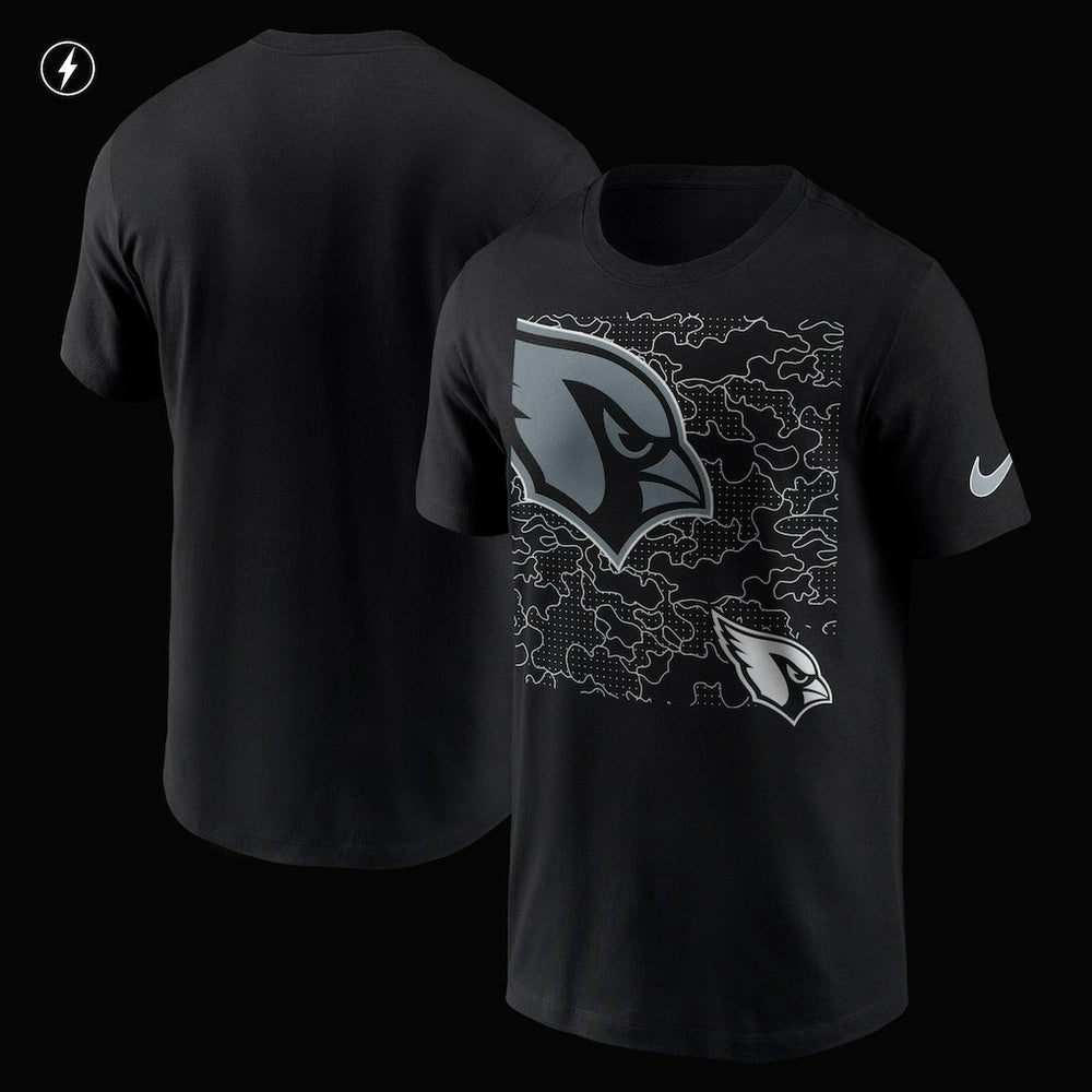 Nike Arizona Cardinals RFLCTV T-Shirt Black