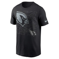 Nike Arizona Cardinals RFLCTV T-Shirt Black