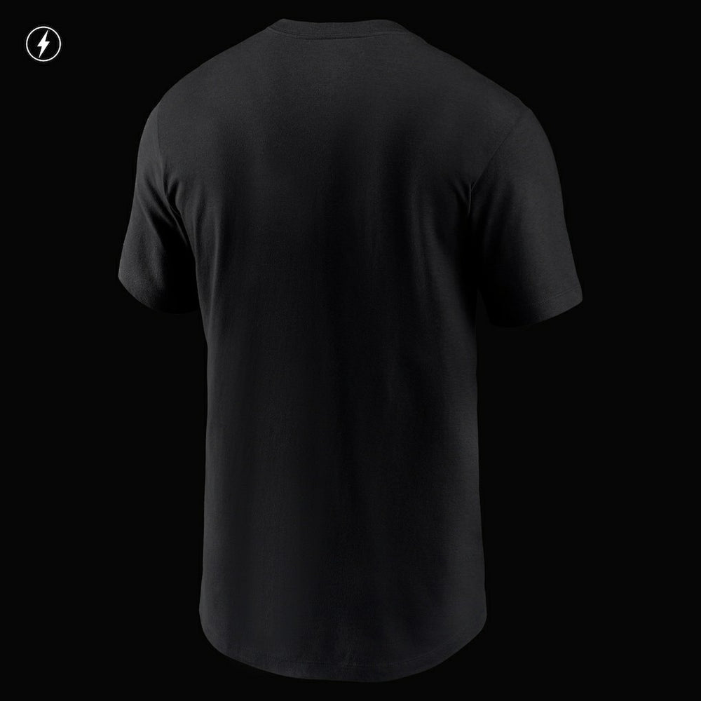 Nike New Orleans Saints RFLCTV T-Shirt Black