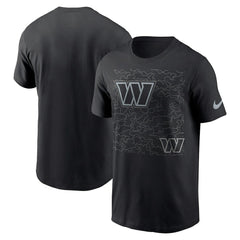 Nike Washington Commanders RFLCTV T-Shirt Black
