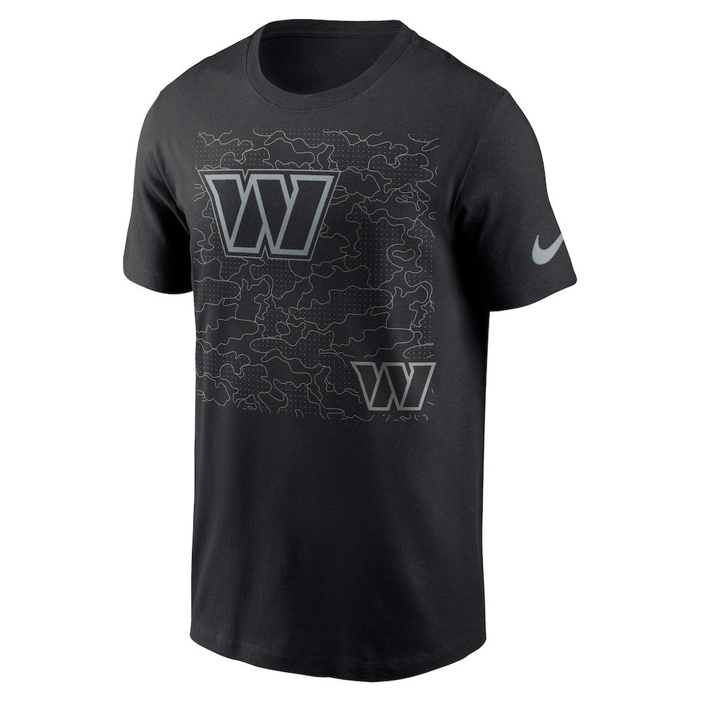 Nike Washington Commanders RFLCTV T-Shirt Black
