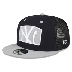 New York Yankees New Era Logo Zoom Trucker 9FIFTY Snapback Hat - Navy - New Era Sale
