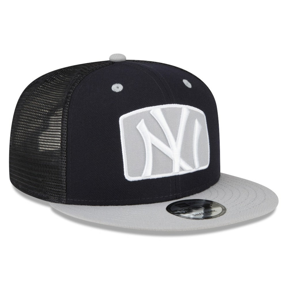 New York Yankees New Era Logo Zoom Trucker 9FIFTY Snapback Hat - Navy - New Era Sale
