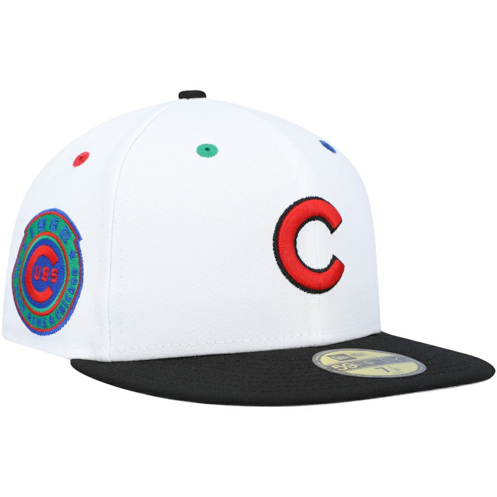 Chicago Cubs New Era 1962 MLB All-Star Game Primary Eye 59FIFTY Fitted Hat - White/Black - New Era Sale