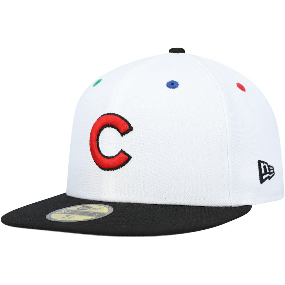 Chicago Cubs New Era 1962 MLB All-Star Game Primary Eye 59FIFTY Fitted Hat - White/Black - New Era Sale