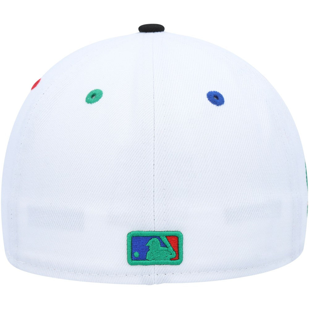 Los Angeles Dodgers New Era 60th Anniversary Primary Eye 59FIFTY Fitted Hat - White/Black - New Era Discount