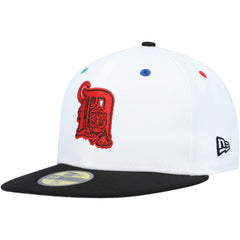 Detroit Tigers New Era 2005 MLB All-Star Game Primary Eye 59FIFTY Fitted Hat - White/Black - New Era Discount