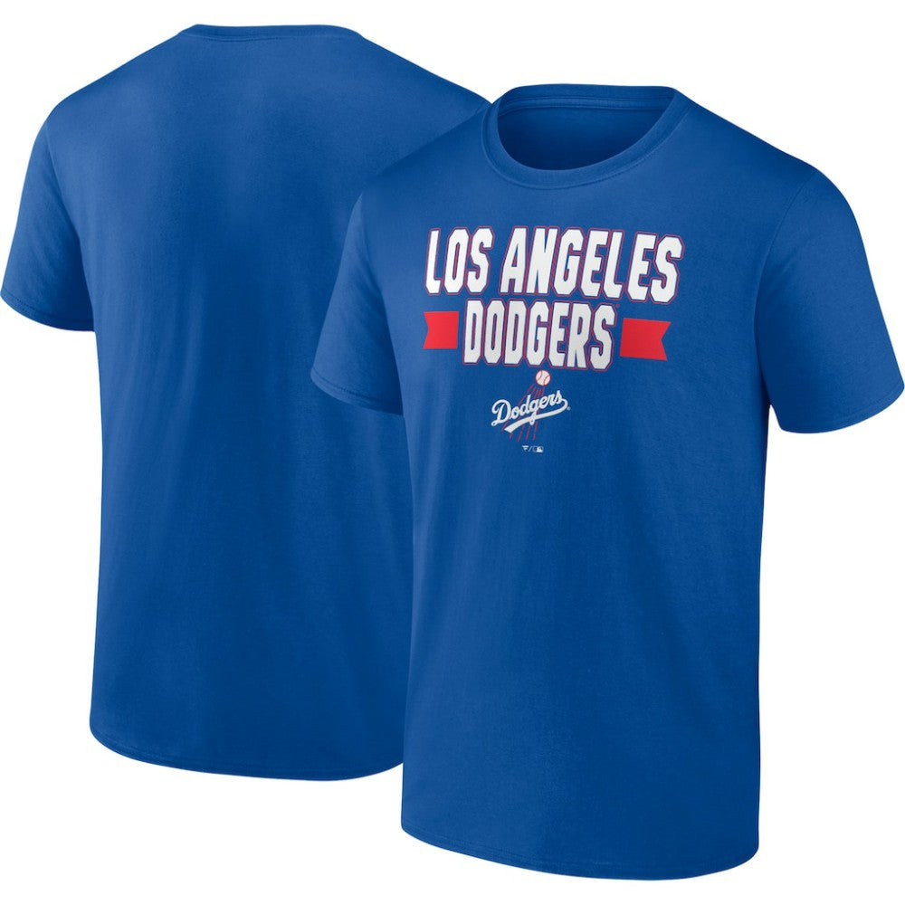 Los Angeles Dodgers Fanatics Close Victory T-Shirt - Royal - Fanatics Discount