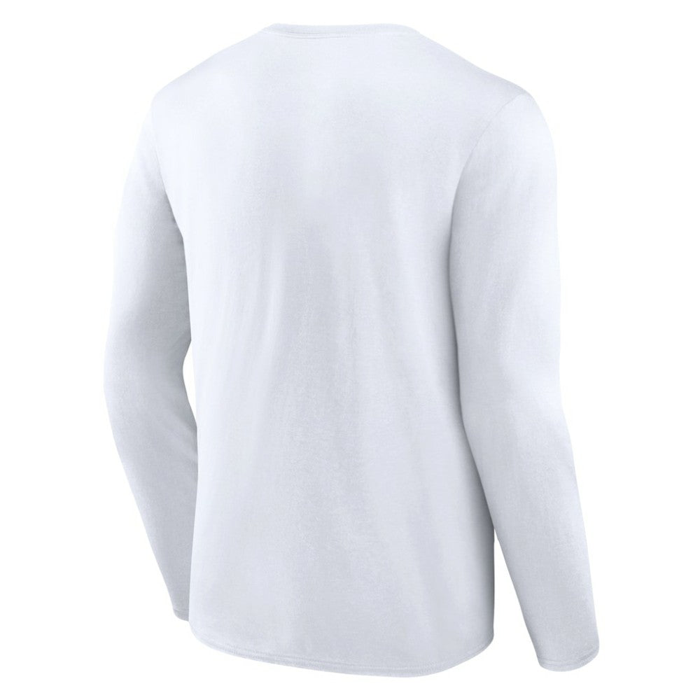 Los Angeles Dodgers Fanatics Pressbox Long Sleeve T-Shirt - White - Fanatics Online