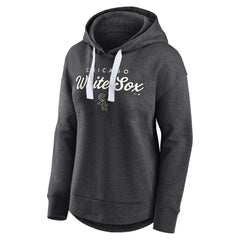 Chicago White Sox Fanatics Women's Set to Fly Pullover Hoodie - Heather Charcoal - Fanatics on Sale