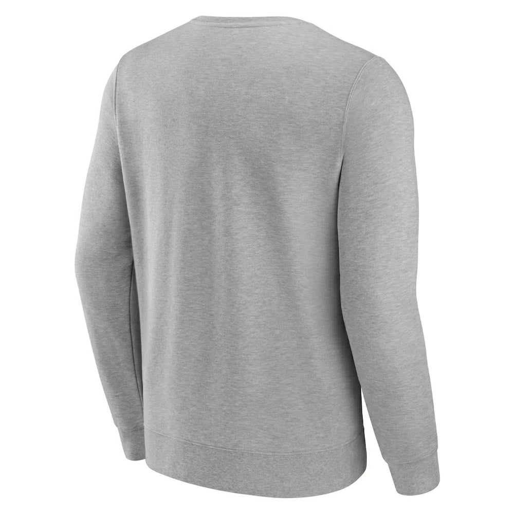 Brooklyn Nets True Classics Vint Pullover Sweatshirt Heathered Gray | Fanatics online