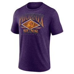 Phoenix Suns True Classics Power Phase Tri-Blend T-Shirt Heather Purple | Fanatics for sale