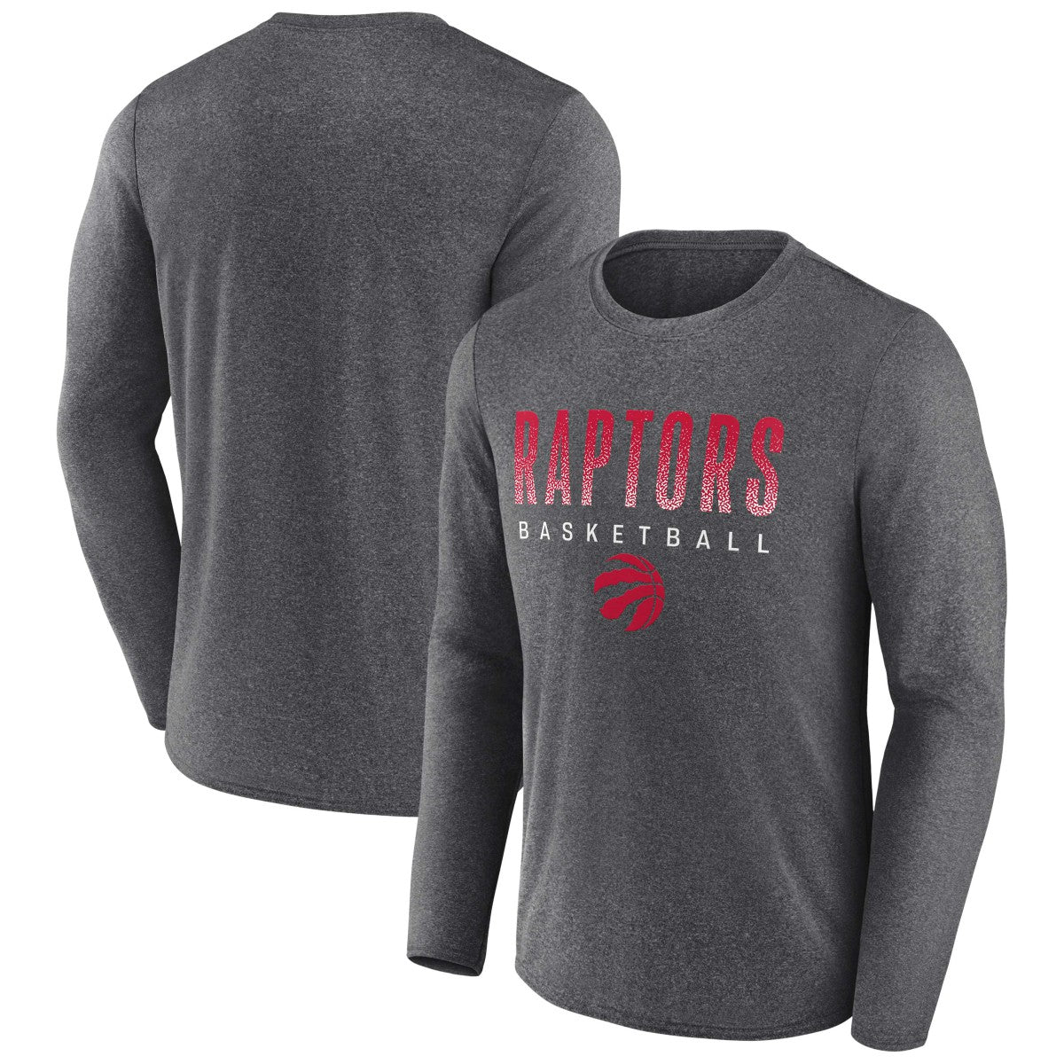 Toronto Raptors Where Legends Play Iconic Practice Long Sleeve T-Shirt Heathered Charcoal | Fanatics discount
