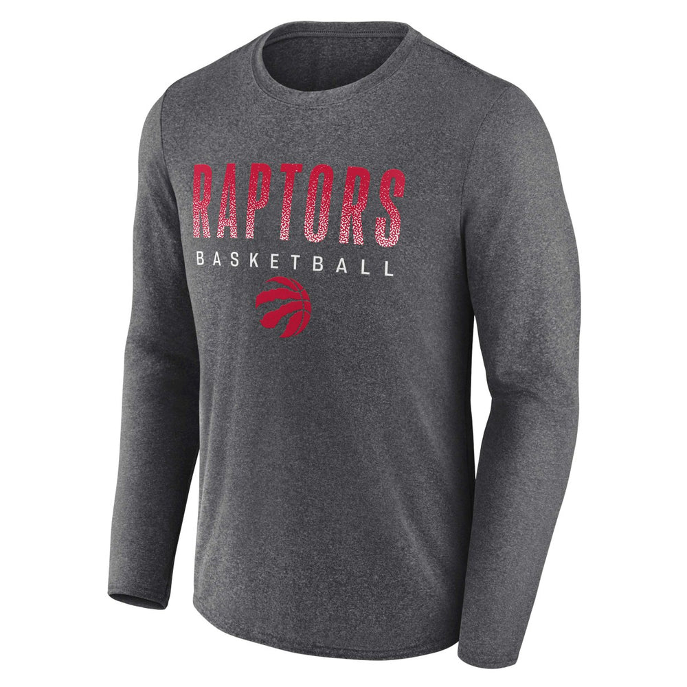 Toronto Raptors Where Legends Play Iconic Practice Long Sleeve T-Shirt Heathered Charcoal | Fanatics discount