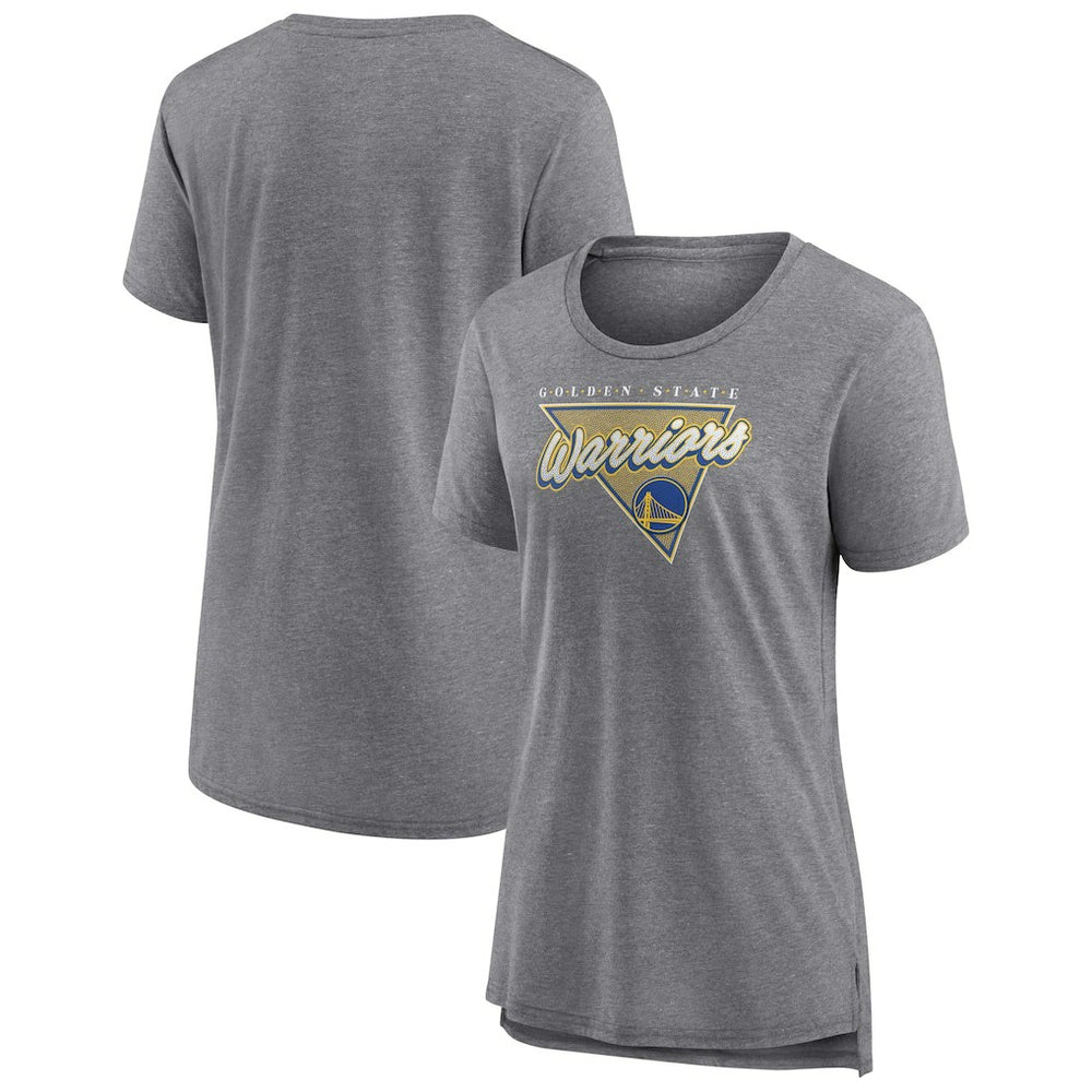 Golden State Warriors Women's True Classics Tri-Blend T-Shirt for sale Heathered Gray | Fanatics for sale