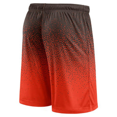 Fanatics Cleveland Browns Ombre Shorts Brown/Orange