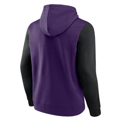 Phoenix Suns Attack Colorblock Pullover Hoodie Purple/Black | Fanatics Near Me