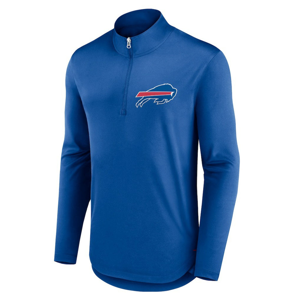 Fanatics Buffalo Bills Tough Minded Quarter-Zip Top Royal