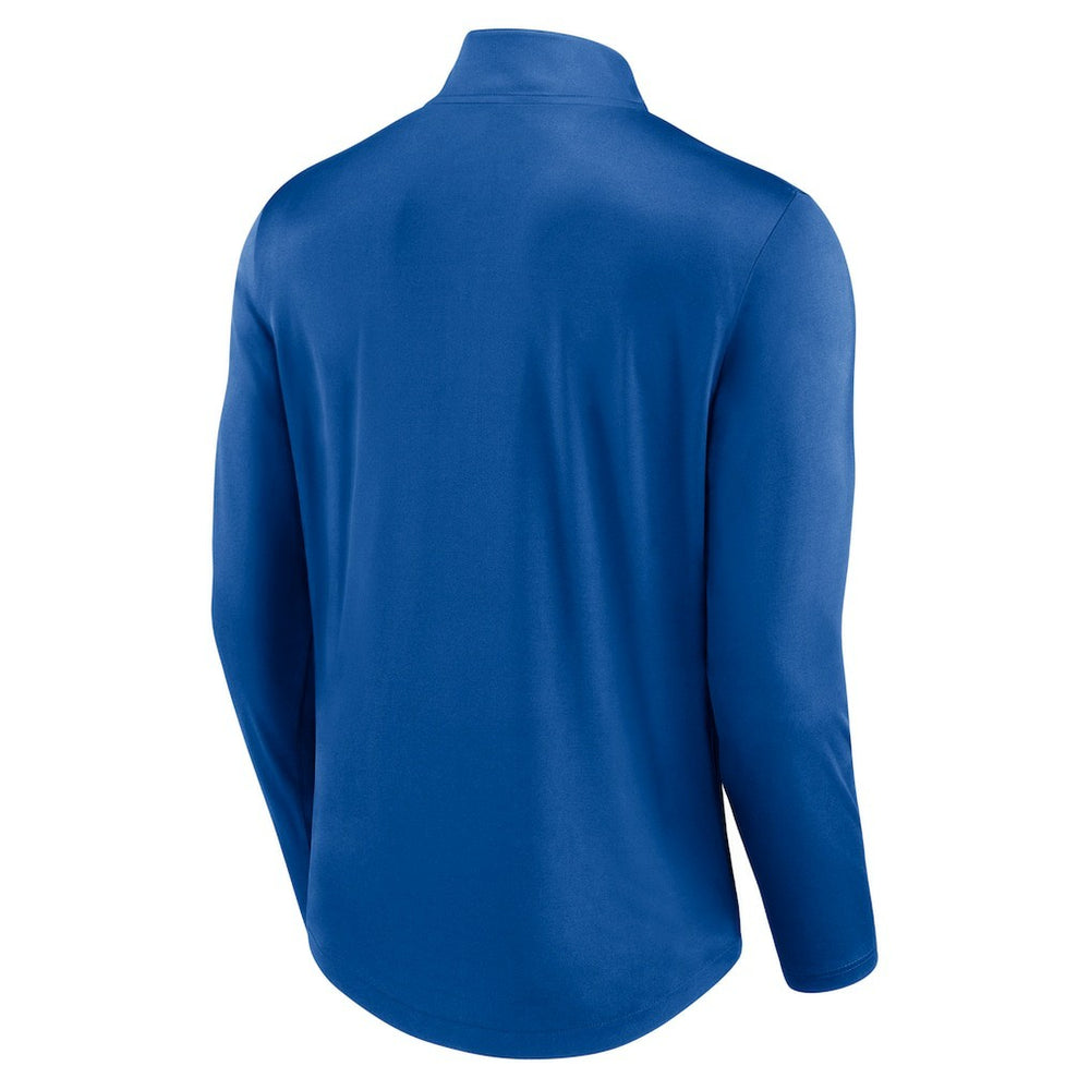 Fanatics Buffalo Bills Tough Minded Quarter-Zip Top Royal