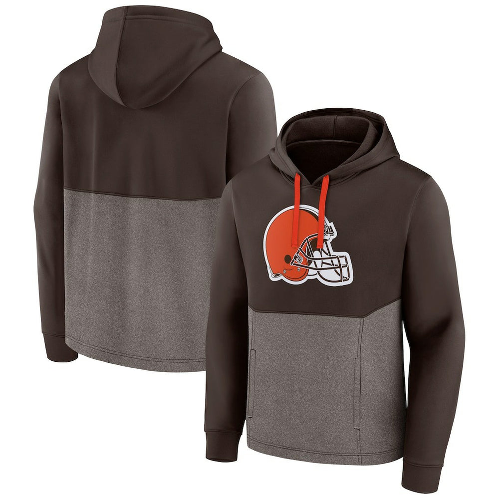 Fanatics Cleveland Browns Winter Camp Pullover Hoodie Brown