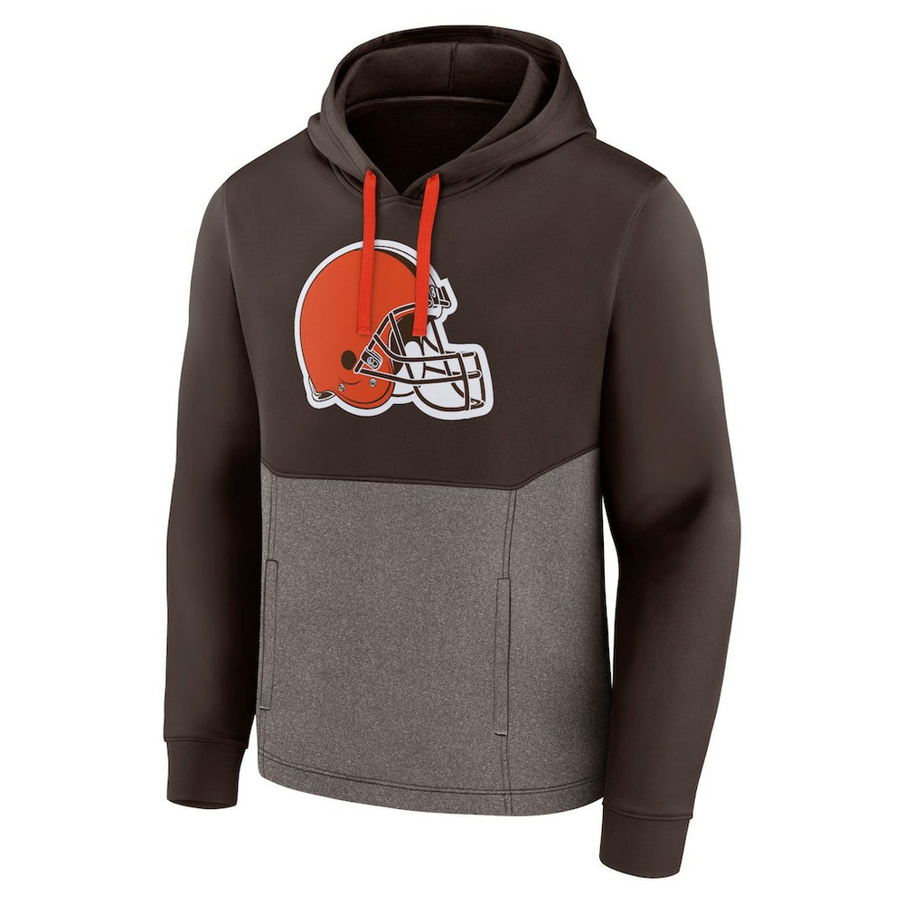 Fanatics Cleveland Browns Winter Camp Pullover Hoodie Brown