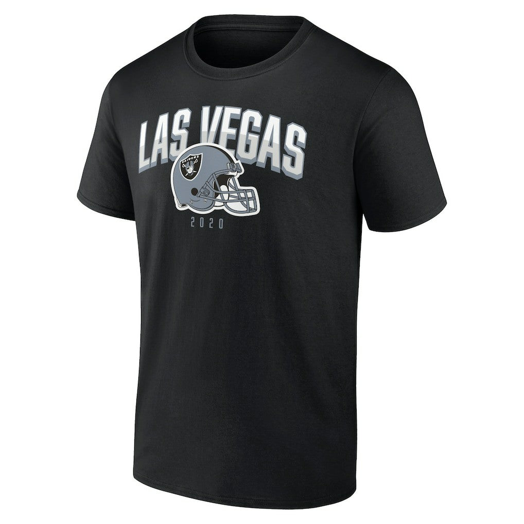 Fanatics Las Vegas Raiders Long and Short Sleeve Two-Pack T-Shirt Black/White