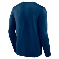 Seattle Kraken Fanatics Skate Or Die Long Sleeve T-Shirt - Deep Sea Blue - NHL 4645165