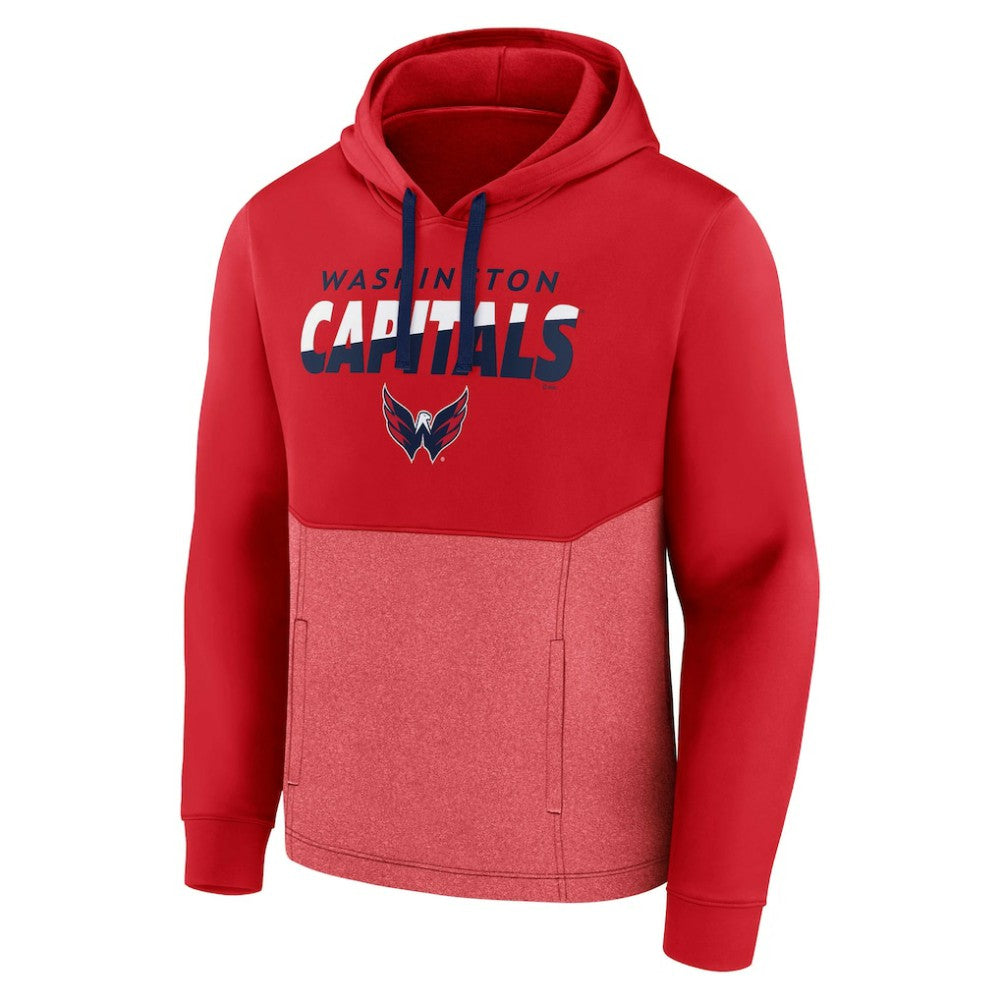 Washington Capitals Fanatics Slash Attack Pullover Hoodie - Red - NHL 4645373
