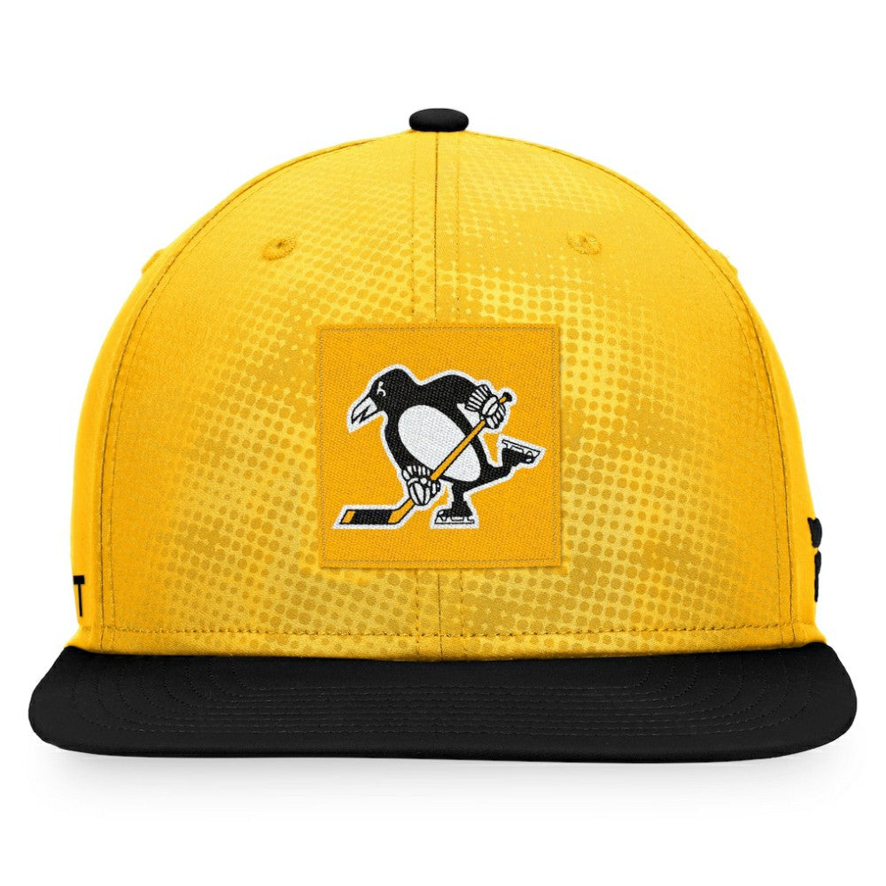 Pittsburgh Penguins Fanatics Authentic Pro Alternate Logo Snapback Hat - Gold/Black - NHL 4646675