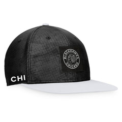 Chicago Blackhawks Fanatics Authentic Pro Alternate Logo Snapback Hat - Black/White - NHL 4646676