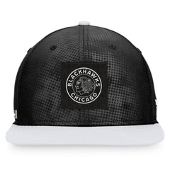 Chicago Blackhawks Fanatics Authentic Pro Alternate Logo Snapback Hat - Black/White - NHL 4646676