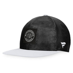 Chicago Blackhawks Fanatics Authentic Pro Alternate Logo Snapback Hat - Black/White - NHL 4646676