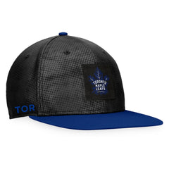 Toronto Maple Leafs Fanatics Authentic Pro Alternate Logo Snapback Hat - Black/Blue - NHL 4646679