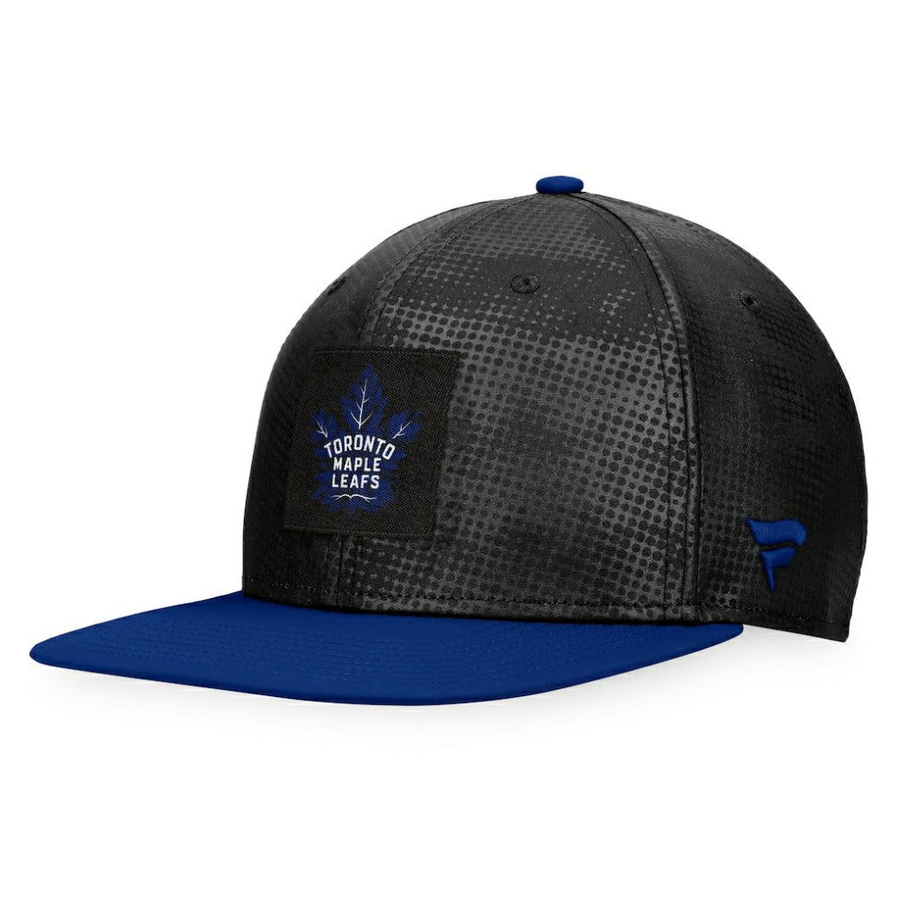 Toronto Maple Leafs Fanatics Authentic Pro Alternate Logo Snapback Hat - Black/Blue - NHL 4646679