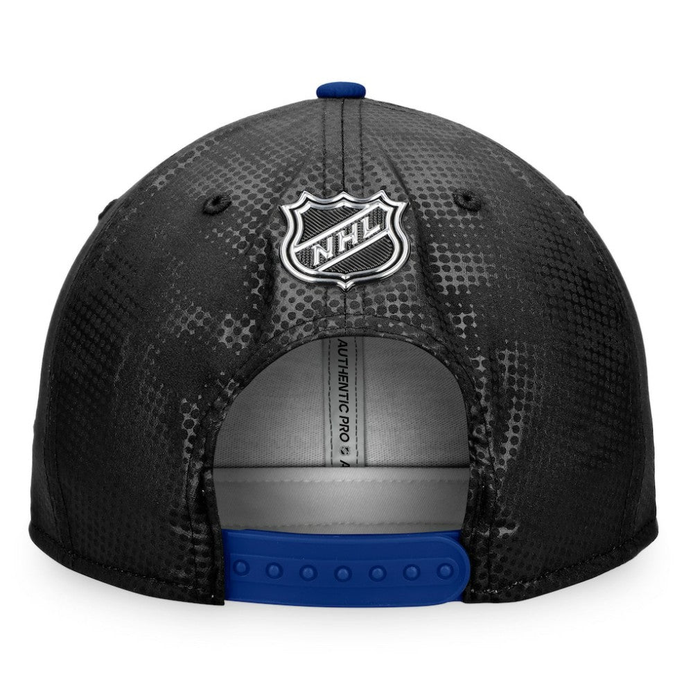 Toronto Maple Leafs Fanatics Authentic Pro Alternate Logo Snapback Hat - Black/Blue - NHL 4646679