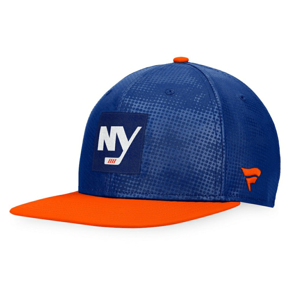 New York Islanders Fanatics Authentic Pro Alternate Logo Snapback Hat - Royal/Orange - NHL 4646687