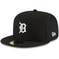 Detroit Tigers New Era Logo 59FIFTY Fitted Hat - Black - New Era Online