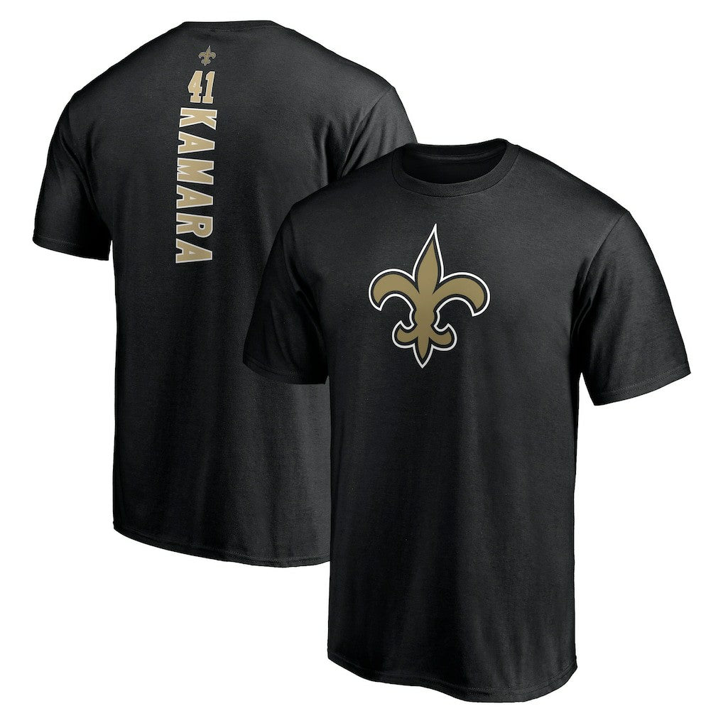 Alvin Kamara New Orleans Saints Playmaker T-Shirt Black