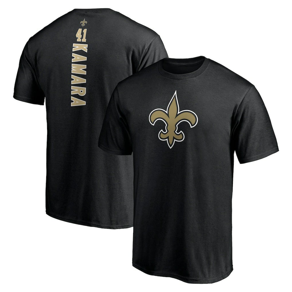 Alvin Kamara New Orleans Saints Playmaker T-Shirt Black