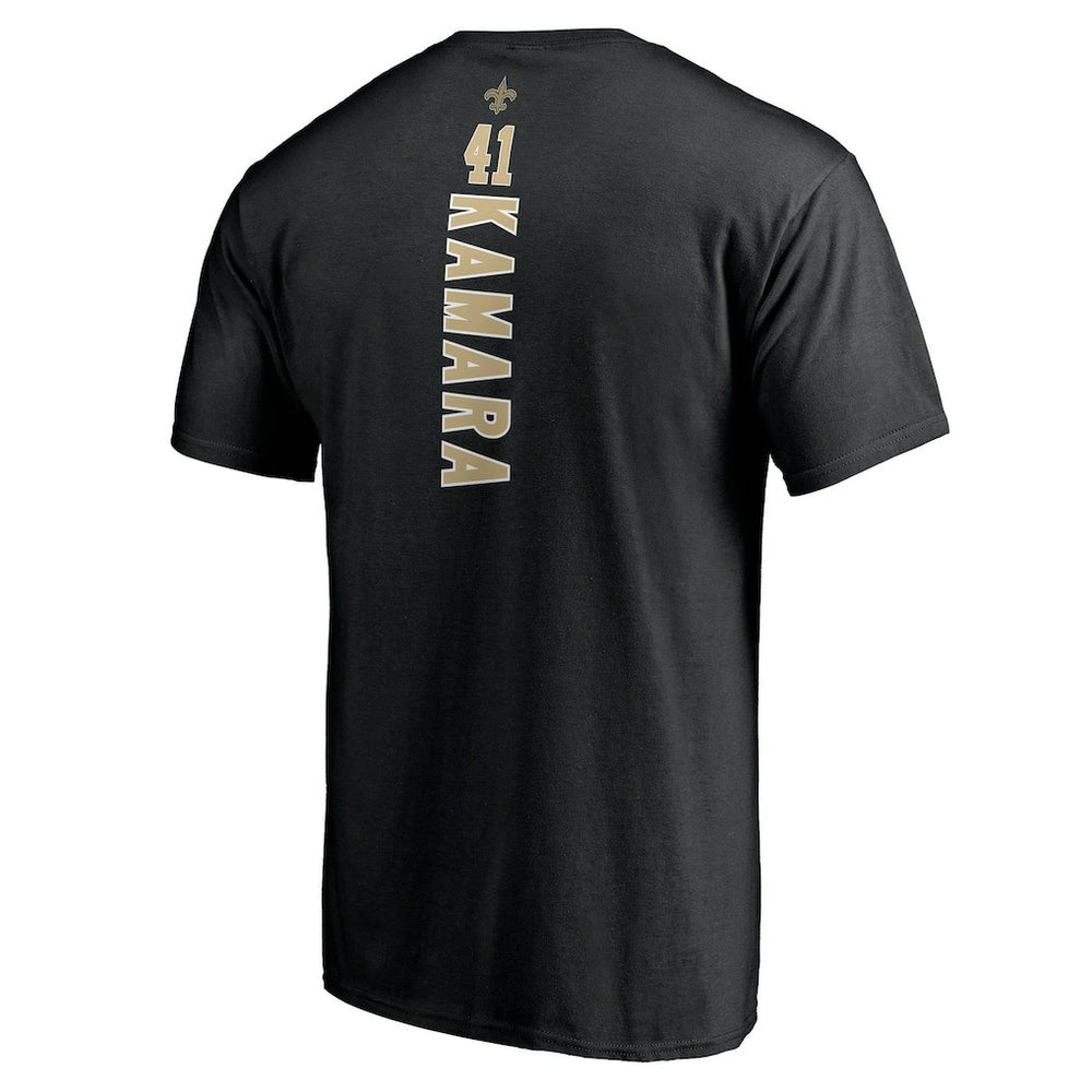 Alvin Kamara New Orleans Saints Playmaker T-Shirt Black