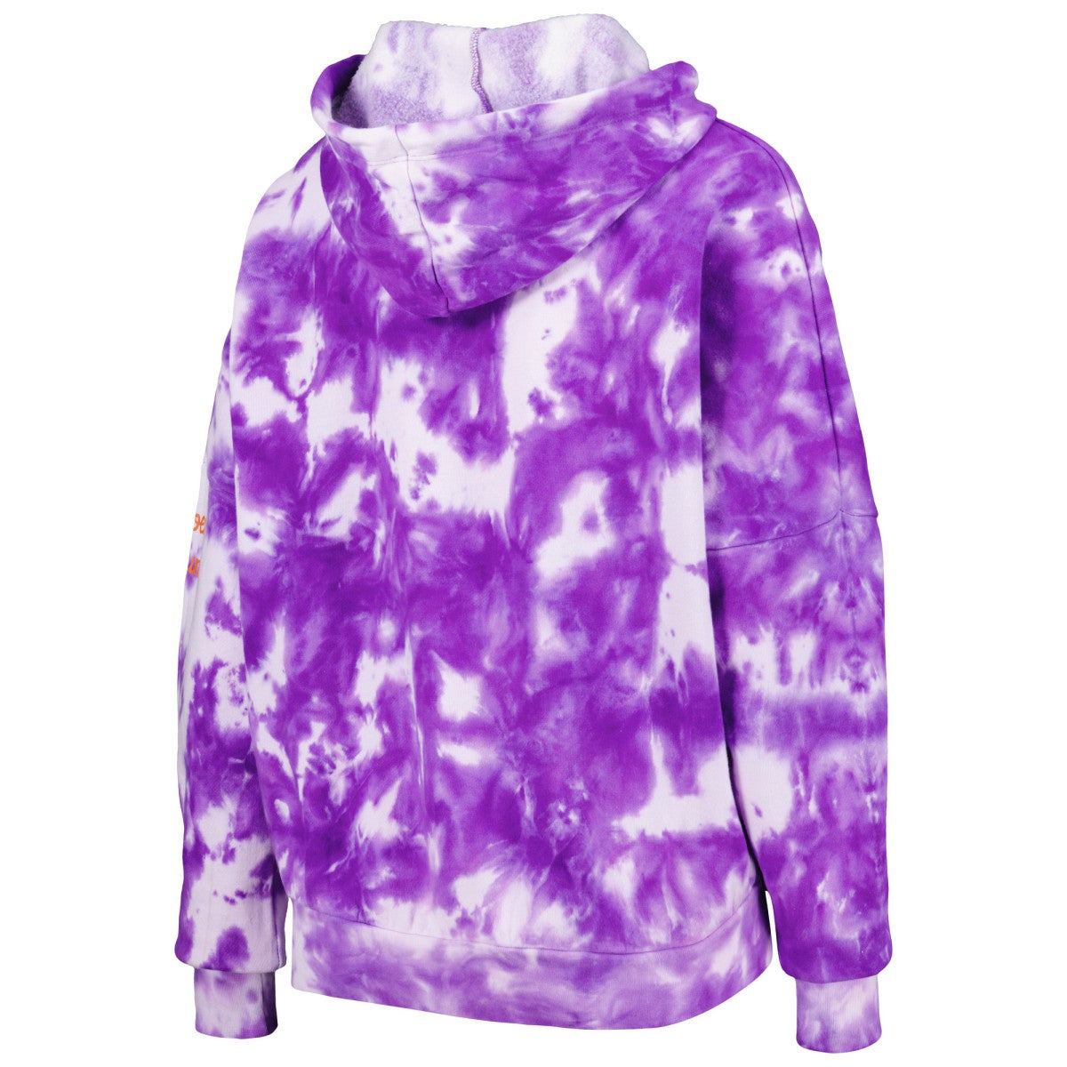 Phoenix Suns Women's Brushed Cotton Tie-Dye Pullover Hoodie Purple | New Era Lifestyle