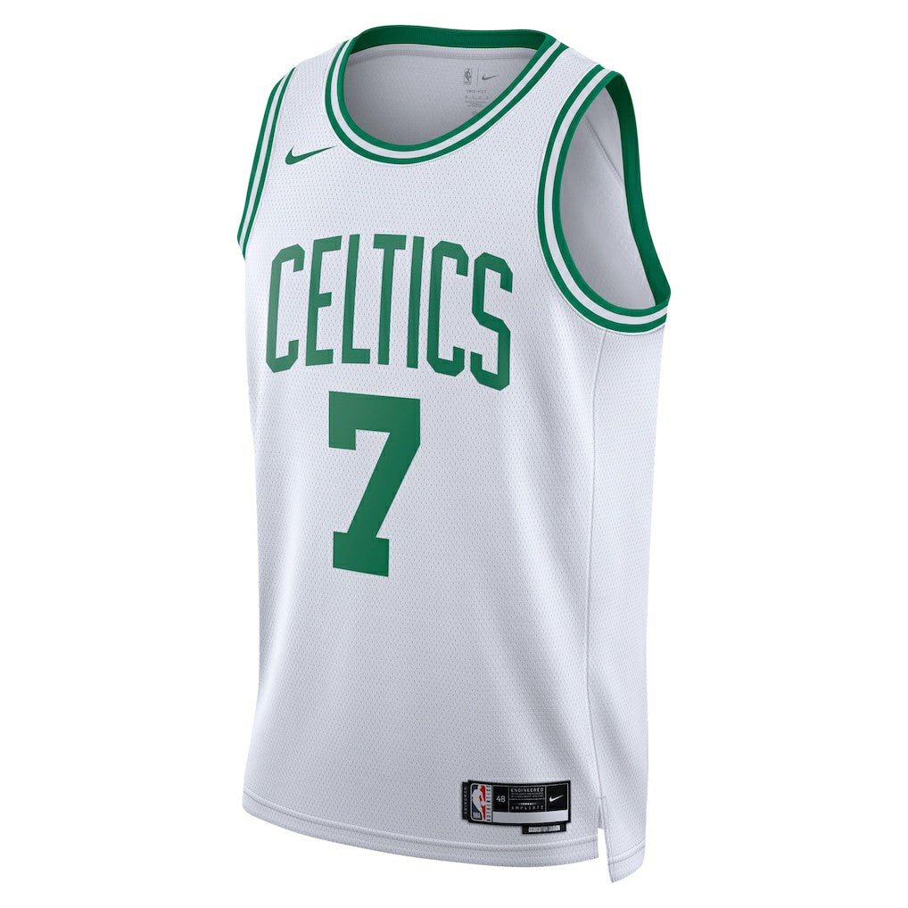 Jaylen Brown Boston Celtics Unisex Swingman Jersey Association Edition White | Nike US
