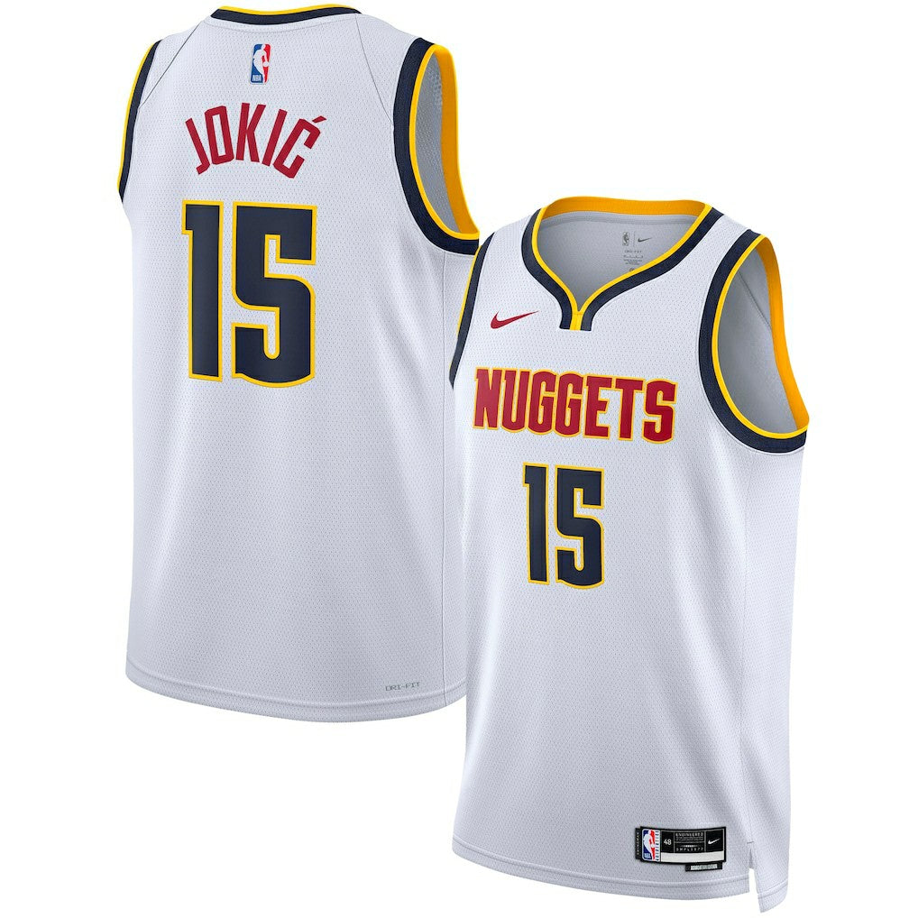 Nikola Jokic Denver Nuggets Unisex Swingman Jersey for sale Association Editi- White | Nike online