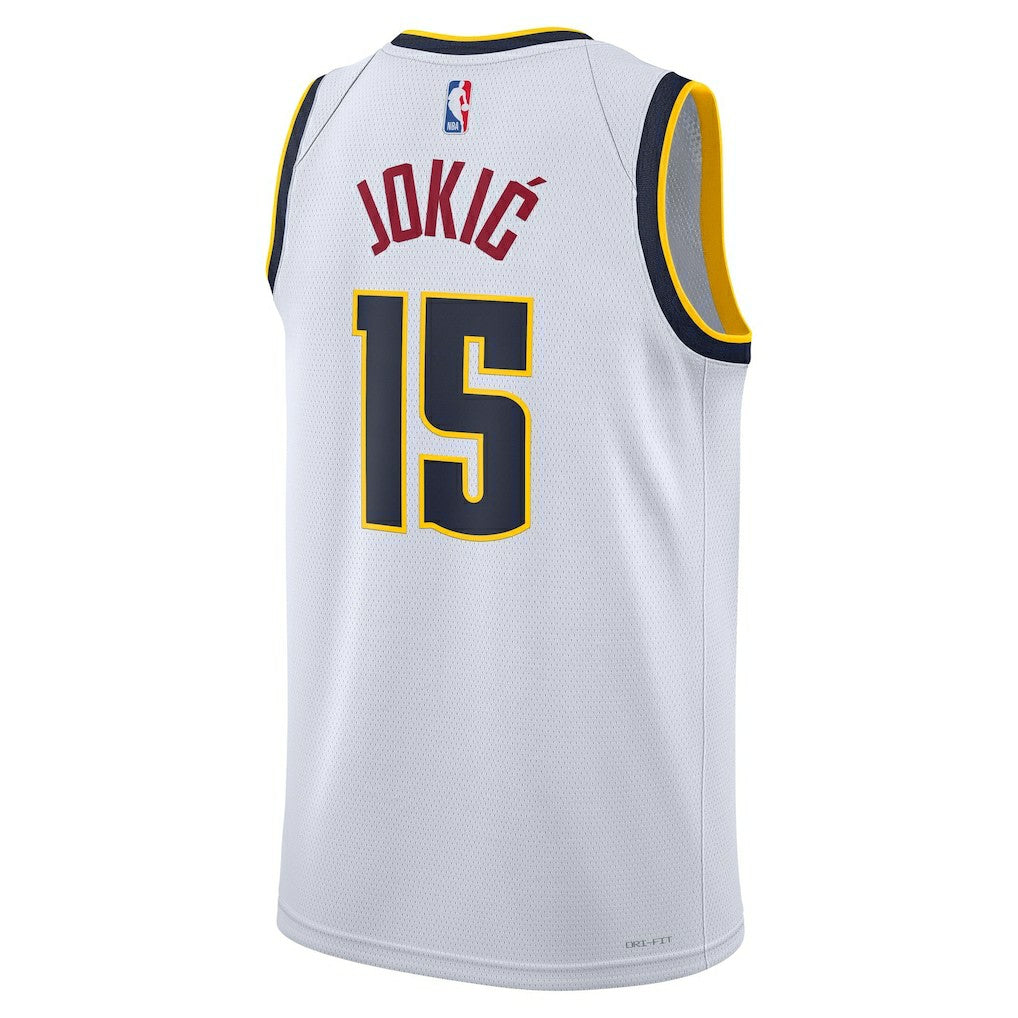 Nikola Jokic Denver Nuggets Unisex Swingman Jersey for sale Association Editi- White | Nike online